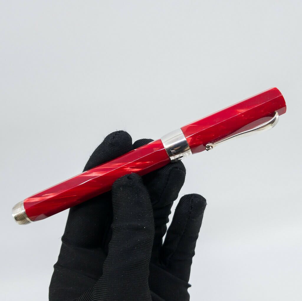 Montegrappa Symphony Rollerball Pen Red Celluloid / Sterling