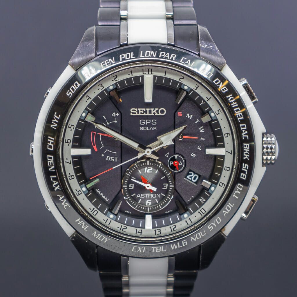 セイコー 腕時計 ASTRON GPS SOLAR 8X53-0AB0-2 Seiko Astron Men's Black Watch - 8X53-0AB0-2 for sale online
