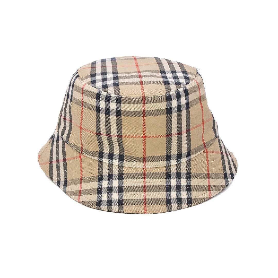Burberry Check Technical Cotton Bucket Hat Size XL RRP $560