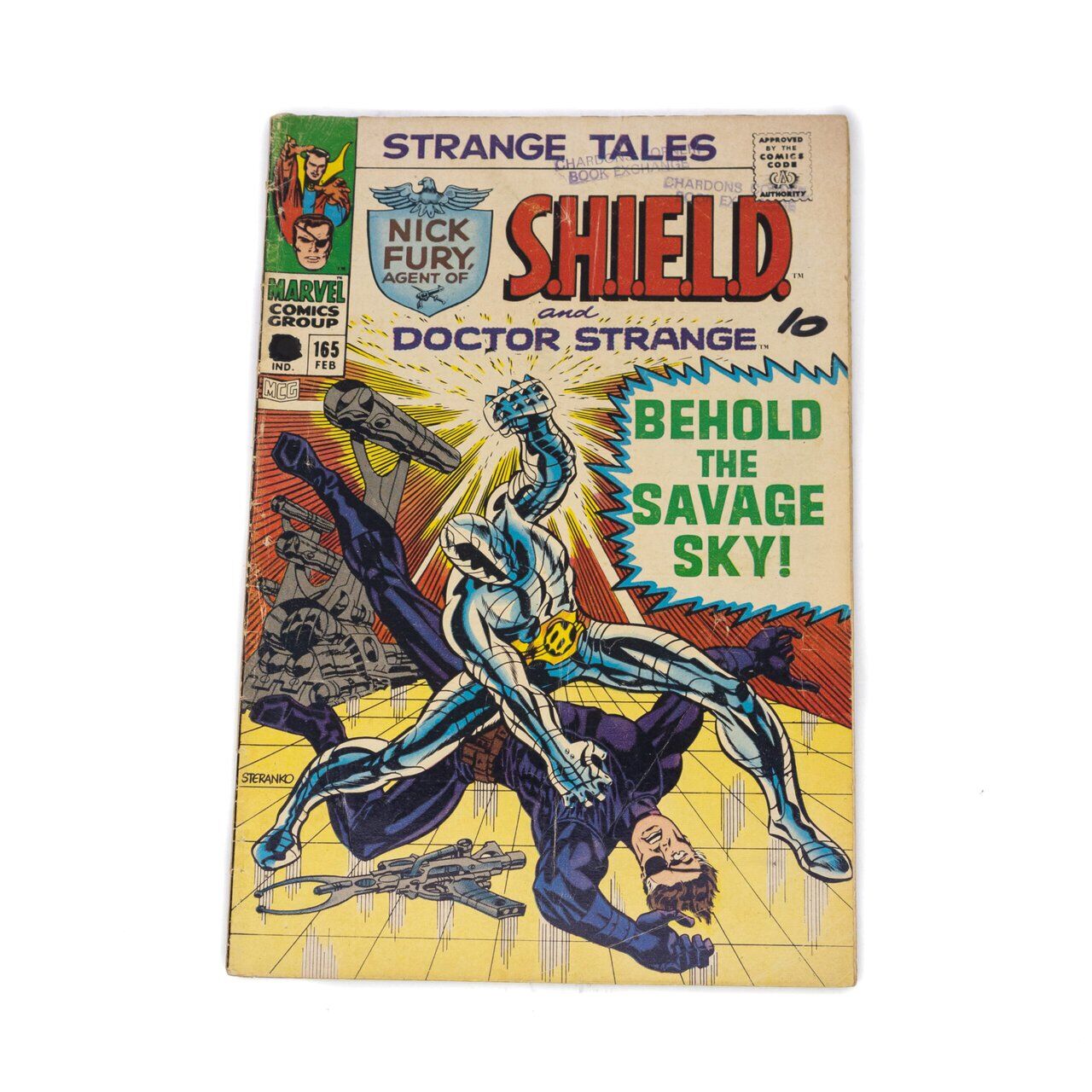 Nick Fury Steranko 1968年 Dr. Strange Nick Fury Steranko 1968年 Dr. Strange Strange Tales #167