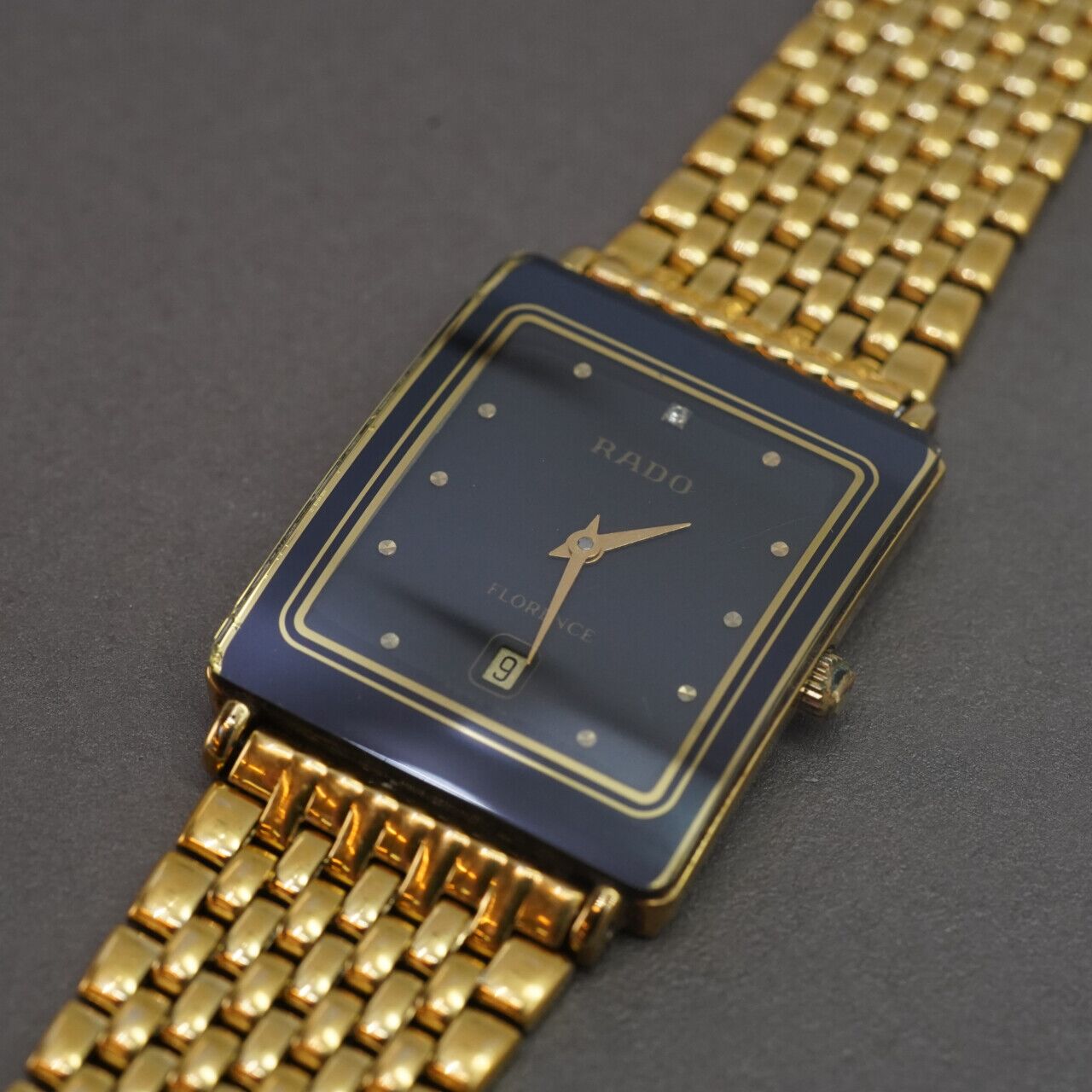 RADO FLORENCE ブラック/ゴールド RADO FLORENCE ブラック/ゴールド RADO Florence Quartz Date