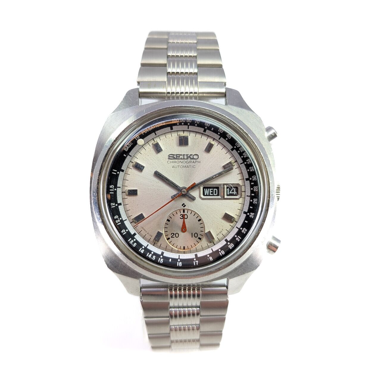 Vintage Seiko 6139-6020 Pulsation Doctor's Automatic Watch C