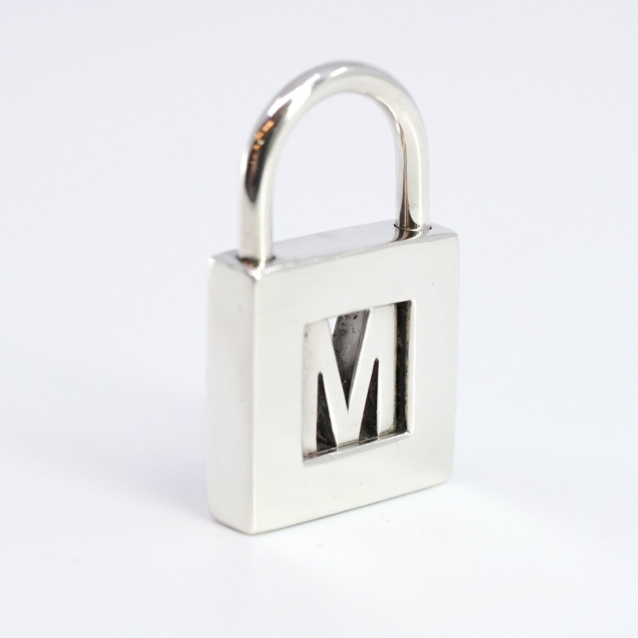 Tiffany & Co Sterling Silver Letter M Initial Pendant #65446