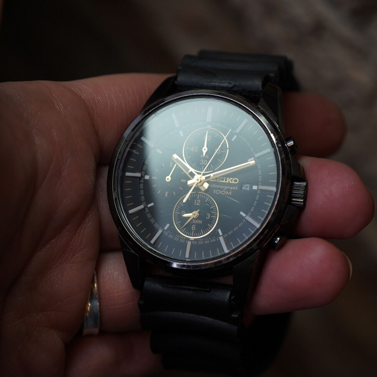 美品 SEIKO CHRONOGRAPH 7T62-0LD0 外国モデル 腕時計 Yahoo!オークション -「セイコー クロノグラフ 7t62」の落札相場